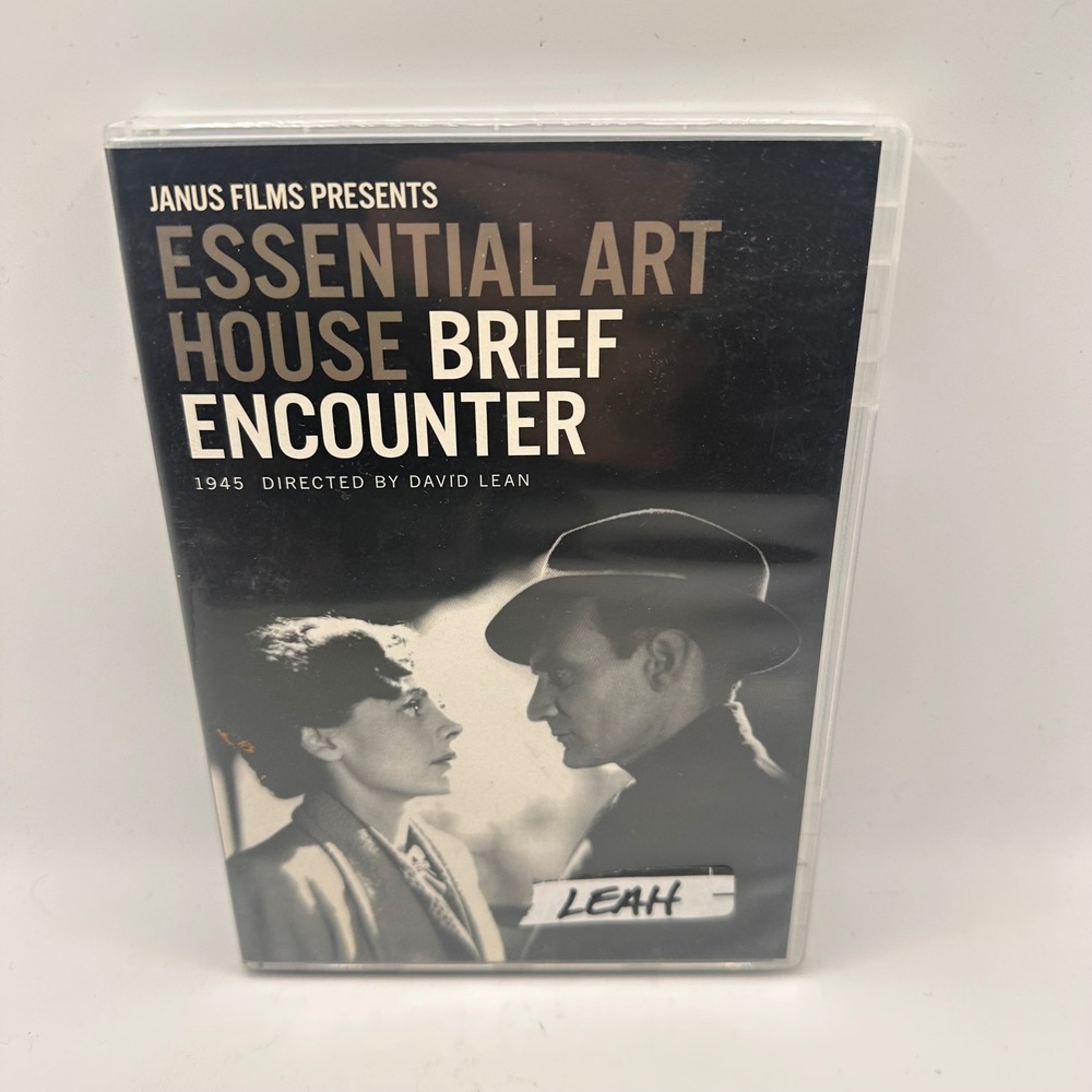 Brief Encounter DVD 1945 David Lean Janus Films Essential Art House Criterion